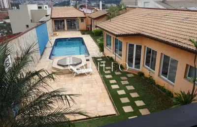 Casa com 3 dormitorios e piscina condominio portal da primavera campo limpo paulista-sp