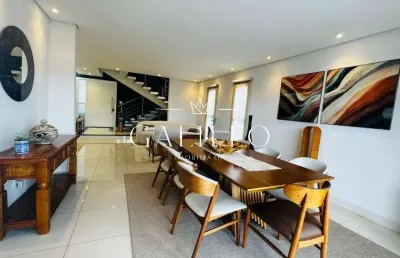 Casa sobrado á venda com vista privilegiada no condomínio bosque dos jatobás - jundiaí - sp