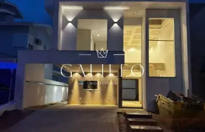 Casa nova á venda com 4 dormitórios, sendo 3 suítes independentes com 222m2 - condomínio reserva ermida - jundiaí-sp