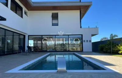 Casa em condomínio de alto padrão ? terras da alvorada, jundiaí - sp