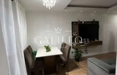 Apartamento mobiliado edificio gianfrancesco com 02 dormitórios  churrasqueira em varanda gourmet em várzea paulista