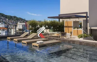 Apartamento à venda: 3 dorm (1 suíte), churrasqueira+ lazer- centro/ fpolis