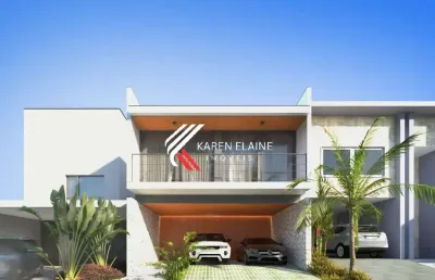 Casa à venda alto padrão: 03 dorm  + 01 suíte master -condomínio blue 216m²