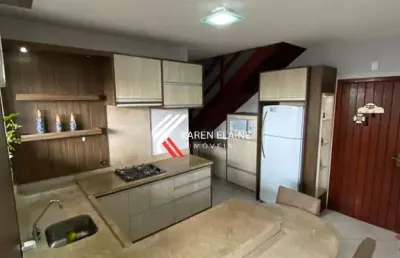 Apartamento duplex à venda com 2 dormitórios sendo 1 suíte/ biguaçu
