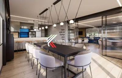 Apartamento em construção à venda- padrão dimas, estreito c/2dorm (1 suíte)