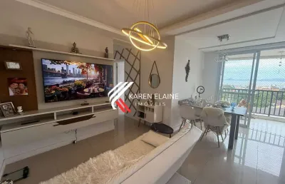 Apartamento com vista mar à venda com 02 dormitórios em são josé/sc.