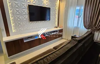 Cobertura à venda com 03 dormitórios, sendo 01 suíte e 2 sacadas - palhoça
