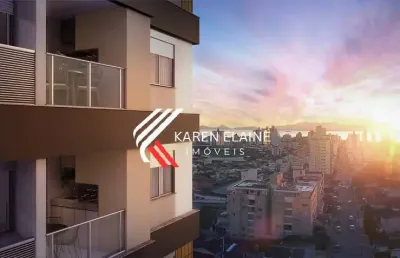 Apartamento novo duplex a venda: 3 suítes com vista mar no estreito/ fpolis