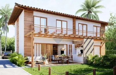 Apartamento duplex de 2 suítes com garden privativo à venda no villa gardens, imbassaí – 87m² | litoral norte da bahia