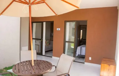 Apartamento térreo 3 quartos a venda na praia do surf em itacimirim - camaçari- bahia