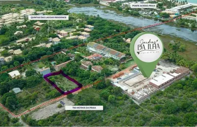 Terreno à venda em itacimirim, camaçari-ba com 1.000m² de área