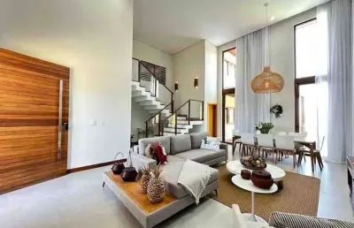 Casa de luxo em condomínio à venda em mata de são joão-ba, praia do forte: 5 quartos, 5 suítes, 2 salas, 6 banheiros, 4 vagas, 490m².