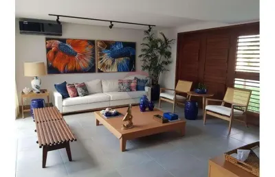 Paraiso dos lagos - guarajuba - duplex 4 suítes - beira da lagoa - locação temporada e anual - alto padrão