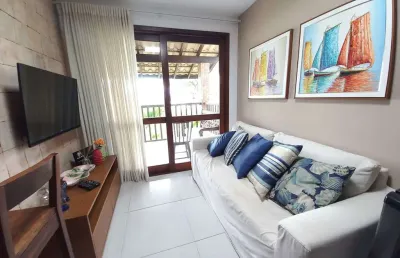 Imperdível oportunidade: apartamento de 3 quartos à venda em itacimirim, camaçari-ba! 92m² e 2 vagas de garagem.