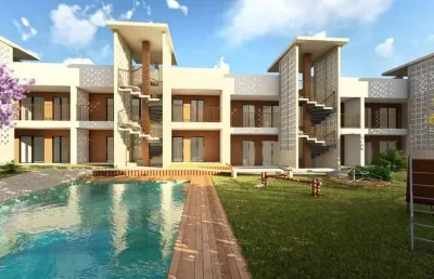 Apartamento novo térreo com 3 quartos a venda em itacimirim praia do surf