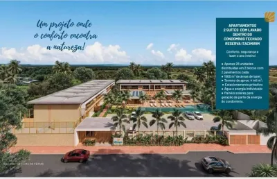 Imperdível oportunidade: apartamento à venda em itacimirim com 2 quartos, 2 suítes, 70m² e garagem!