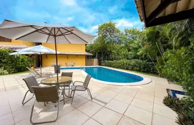 Studio de alto padrão à venda em condomínio exclusivo na praia do forte, mata de são joão-ba: 1 quarto, 1 sala, 1 banheiro e 1 vaga!