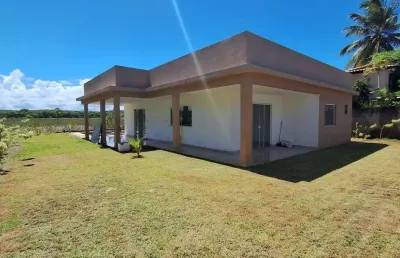 Venda de casa de alto padrão em itacimirim, camaçari-ba: 3 quartos, 2 suítes, 1 sala, 3 banheiros, 4 vagas, 300m².