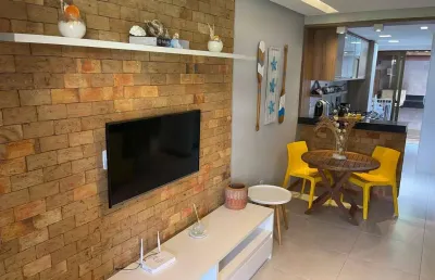 Imperdível: apartamento à venda em itacimirim, camaçari-ba! 2 quartos, 1 suíte, 2 banheiros e 2 vagas de garagem.