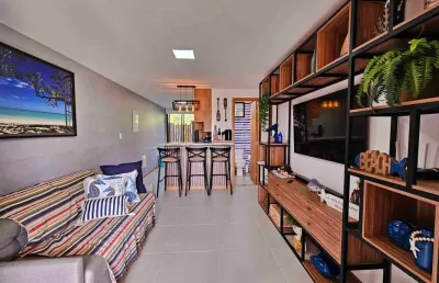 Imperdível oportunidade: apartamento à venda em itacimirim, camaçari-ba! 2 quartos, 2 suítes, 1 sala, 3 banheiros, 1 vaga, 65m².