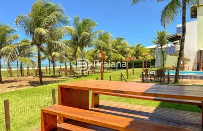 Apartamento beira mar  à venda em itacimirim camaçari-ba, com 3 quartos, 3 suítes e 125m² de área!