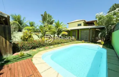 Casa à venda em itacimirim| 5 suítes, 2 salas, 6 banheiros, 3 vagas, 221,60m²| r$ 1.170.000,00