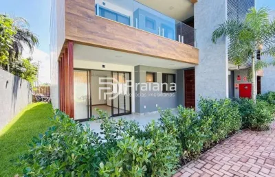 Apartamento térreo com 3 suítes a venda em itacimirim- imóvel novo