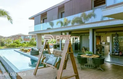 Casa para locação temporada com vista mar em praia do forte- condomínio praia das jangadas