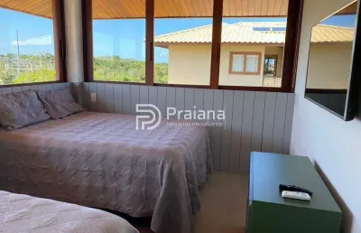 Casa de luxo em condomínio na praia do forte: 4 quartos, 4 suítes, 7 banheiros, 380m² - locação em mata de são joão-ba.