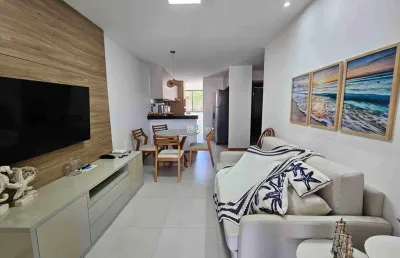 Apartamento de luxo em itacimirim: 3 quartos, 3 suítes, 142m² - imperdível!