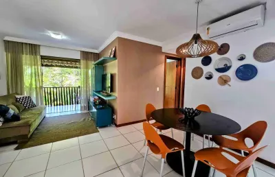 Apartamento à venda em itacimirim, 2 quartos, 1 suíte, 2 salas, 2 banheiros, 1 vaga, 65m².