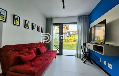 Apartamento à venda na praia do forte, mata de são joão-ba: 2 quartos, 1 suíte, 1 sala, 2 banheiros, 2 vagas de garagem, 55,00 m².