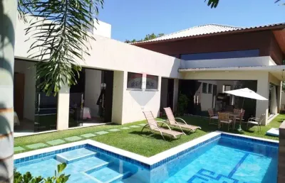 Casa de luxo em condomínio à venda em guarajuba, camaçari-ba: 4 quartos, 4 suítes, 5 banheiros, 6 vagas, 200m². venha conferir!
