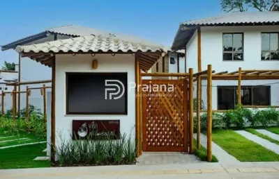 Villa imbassaí residências | reversível para 3 quartos | 5min do rio e do mar | pagamento facilitado