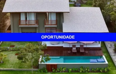 Casa venda em praia do forte condomínio ilha dos pássaros, 5 quartos, 3 suítes, 3 salas, 6 banheiros, 4 vagas, 350m² - mata de são joão-ba