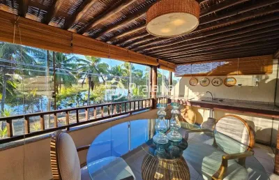 Residencial lagoa do forte | acesso a praia | 3 suítes | 137m² | 3 vagas | porteira fechada | terraço gourmet | praia do forte