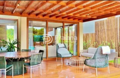 Casa para venda e locação temporada em praia do forte com 9 suítes, condomínio praia bella