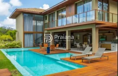 Casa de luxo à venda e para temporada  condomínio praia bella, praia do forte