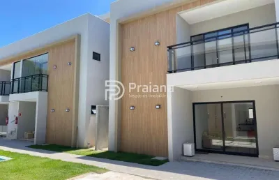 Belíssimo village à venda em vilas do atlântico, lauro de freitas-ba: 3 quartos, 2 suítes, 1 sala, 3 banheiros, 2 vagas, 140 m²!
