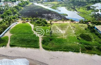 Terreno pé na areia à venda em arembepe camaçari-ba, 2.044m² frente mar, ideal para condomínio, pousada ou investimento turístico.