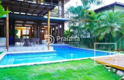 Casa de luxo em condomínio à venda em salvador-ba, alphaville ii: 4 quartos, 4 suítes, 2 salas, 4 vagas de garagem, 440m².