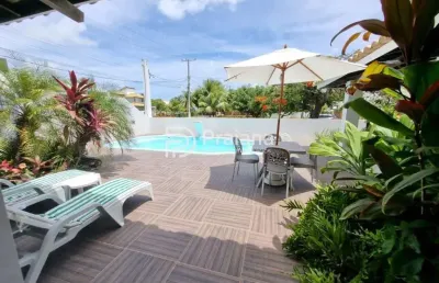 Casa para locação temporada em guarajuba , camaçari-ba: 6 quartos, 4 suítes, 150m² - imperdível!