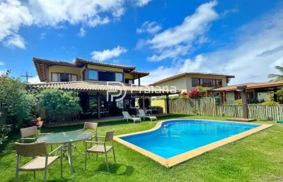 Linda casa para locação temporada em praia do forte - condomínio porto das baleias