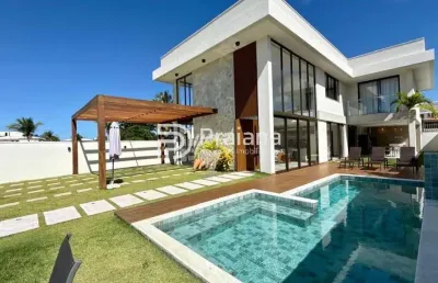 Casa a venda em guarajuba| 8 suítes| nova| 200 metros de distância da praia