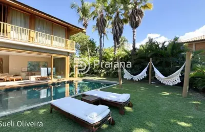 Casa luxuosa em praia do forte| locação temporada| 6 suítes