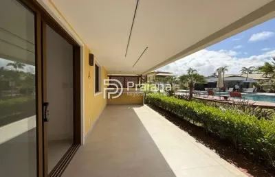 Apartamento com 4 suítes térreo frente mar a venda em itacimirim condomínio porto da espera