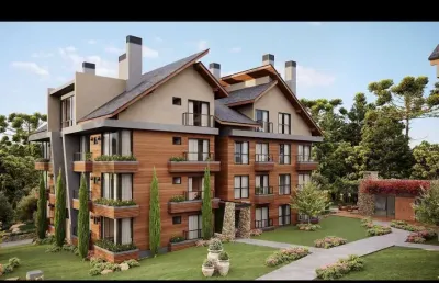 Apartamento com 2 quartos à venda na Rua Ema Ferreira Bastos, 370, Carniel, Gramado