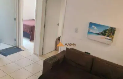 Apartamento com 2 quartos para alugar, 40 m² por r$ 1.607/mês - recreio das acácias - ribeirão preto/sp