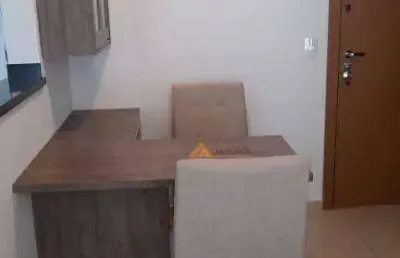 Apartamento com 1 dormitório à venda, 35 m² por r$ 340.000,00 - jardim califórnia - ribeirão preto/sp