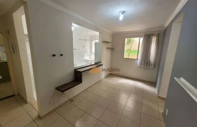 Apartamento com 2 quartos à venda, 47 m² por r$ 160.000 - reserva sul condomínio resort - ribeirão preto/sp
